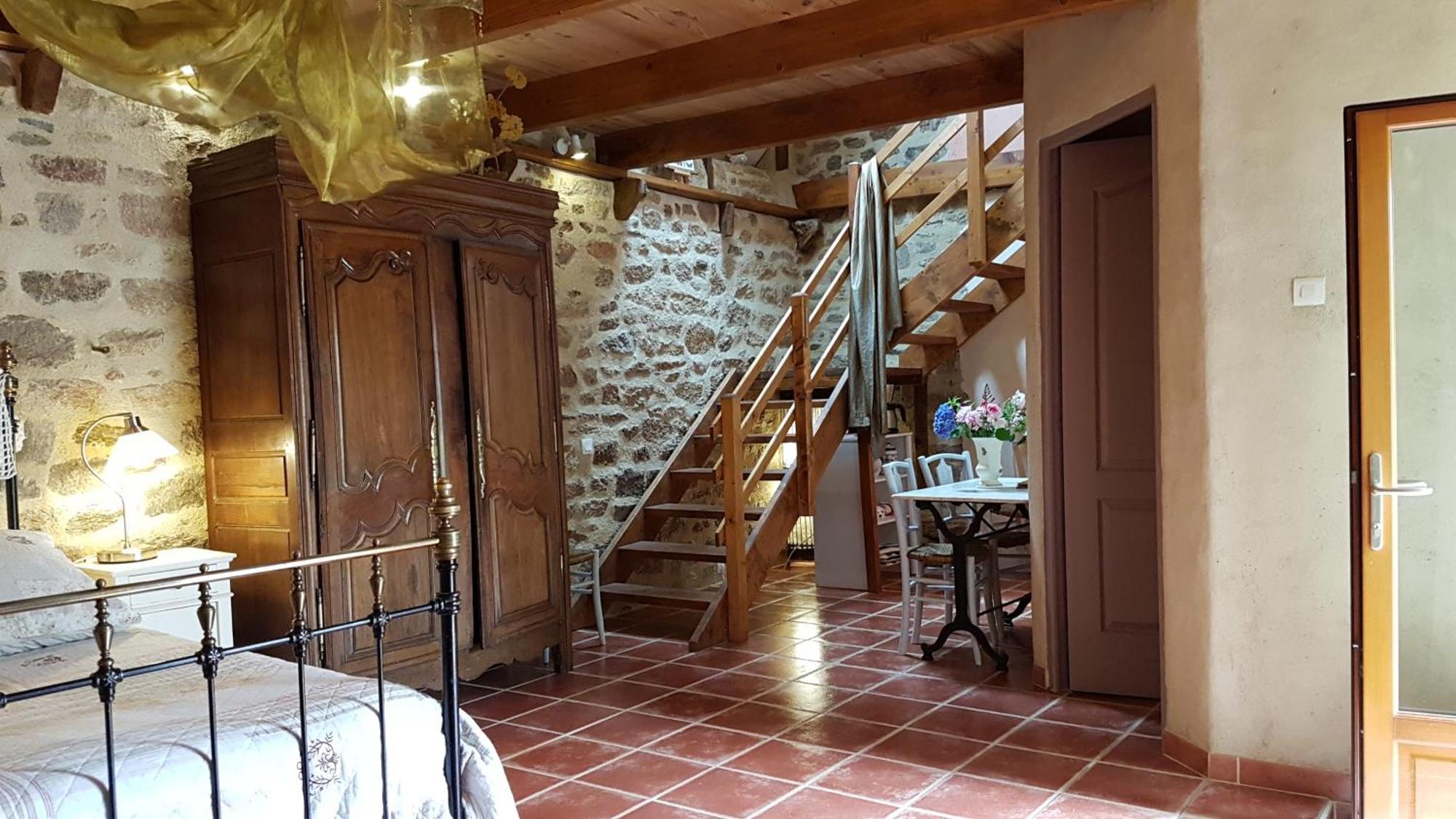 La Ferme De Kerhors Hotell Tréméoc Rum bild