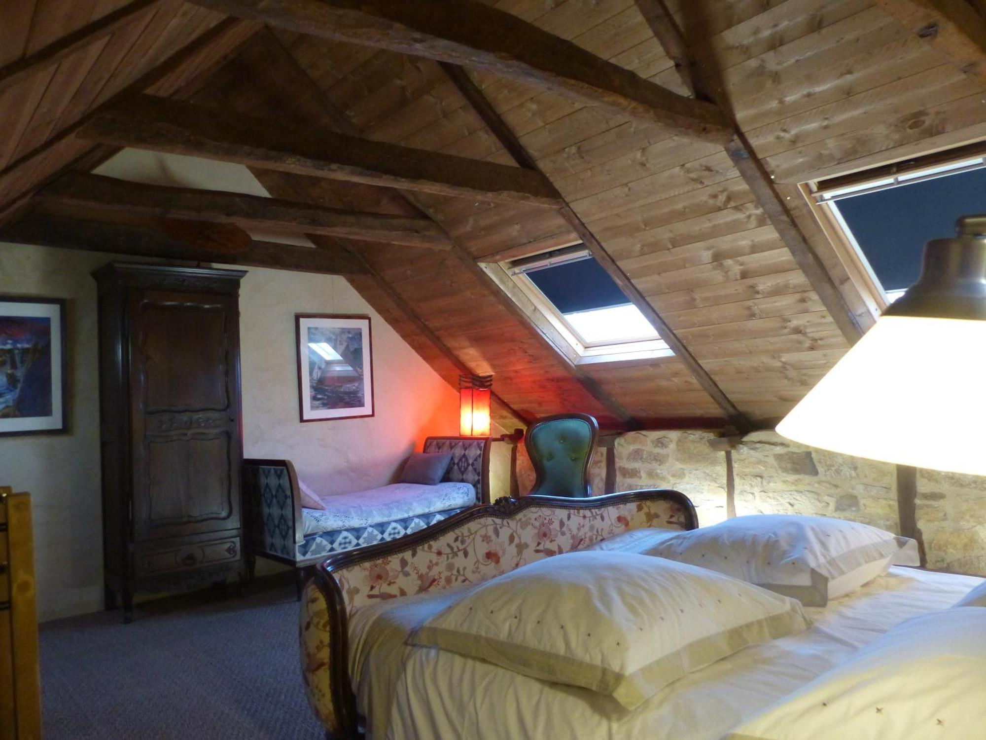 La Ferme De Kerhors Hotell Tréméoc Rum bild